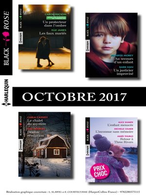 cover image of 9 romans Black Rose n°447 à 449-octobre 2017